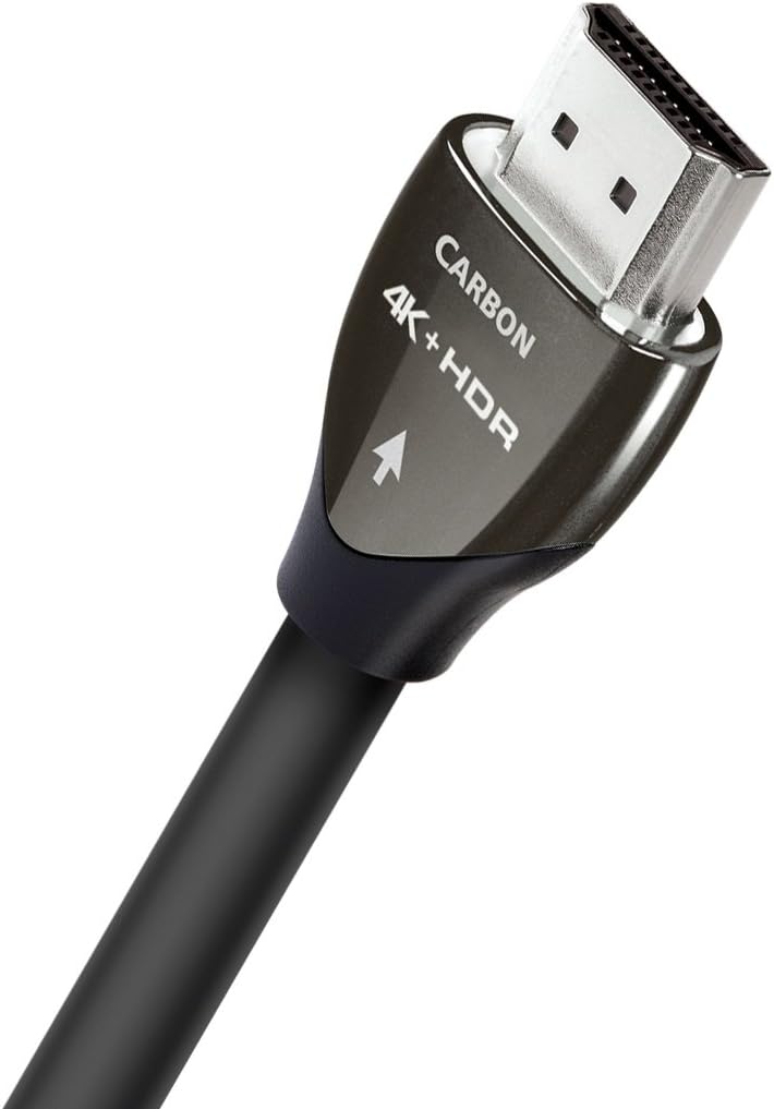Amazon.com: AudioQuest Carbon HDMI Cable with solid 5% Silver conducters (16.4 ft.) : Electronics