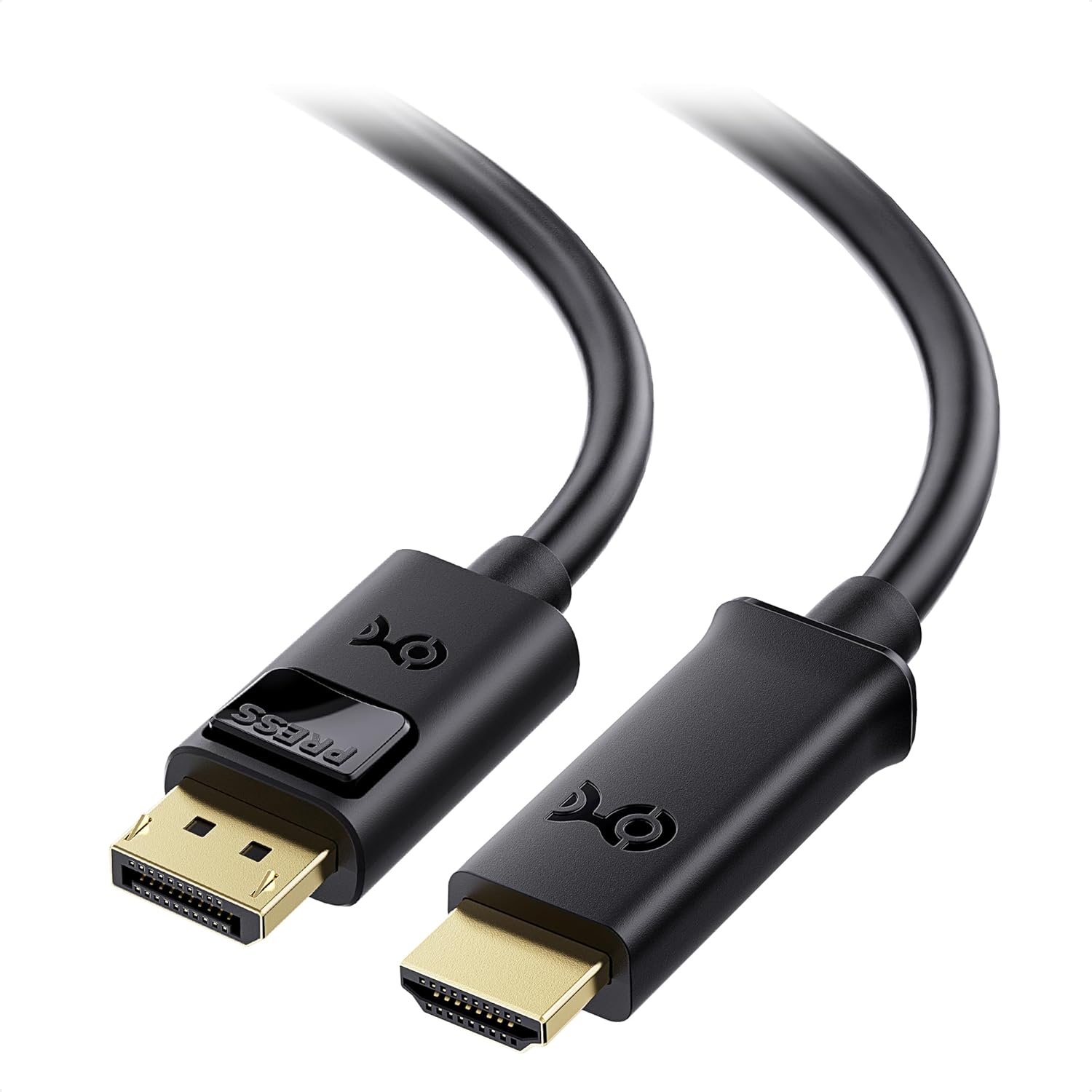 Amazon.com: Cable Matters Unidirectional DisplayPort to HDMI Cable - 10ft, Gold-Plated DP to HDMI Cable, Display Port to HDTV/Monitor/Projector Conversion Cord : Electronics