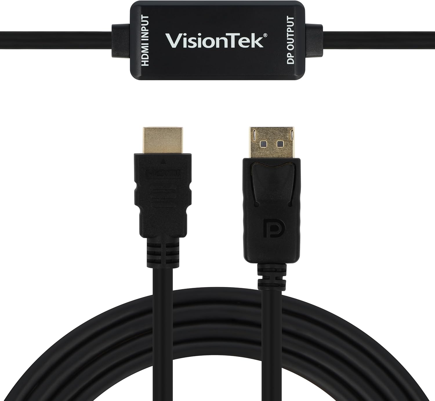 Amazon.com: VisionTek HDMI to DisplayPort 1.5M Active Cable (M/M) - 900822 : Electronics