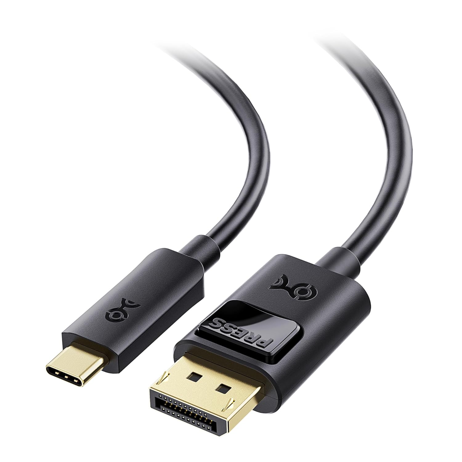 Amazon.com: Cable Matters Cabo Unidirecional USB C para DisplayPort 1.4 - 3.3ft, Suporta 8K@60Hz / 4K@240Hz, Cabo Thunderbolt 4 para DisplayPort, Display Port para USB C, Preto - Não para Monitor Portátil USBC : Eletrônicos
