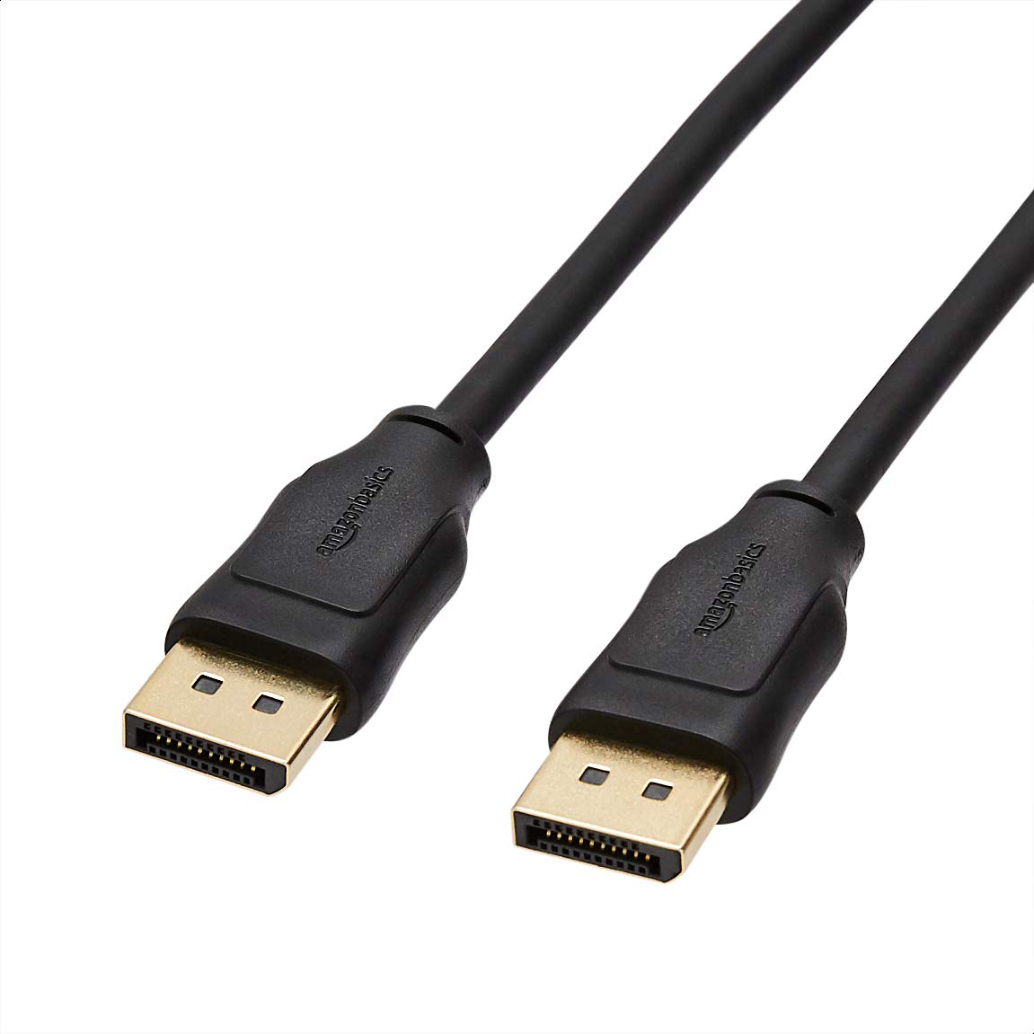 Amazon.com: Amazon Basics DisplayPort to DisplayPort 1.2 Cable, 4K@60Hz, 2K@165Hz, 2K@144Hz, High Refresh Rate, Gold-Plated Connectors, 10 Feet, Black : Electronics