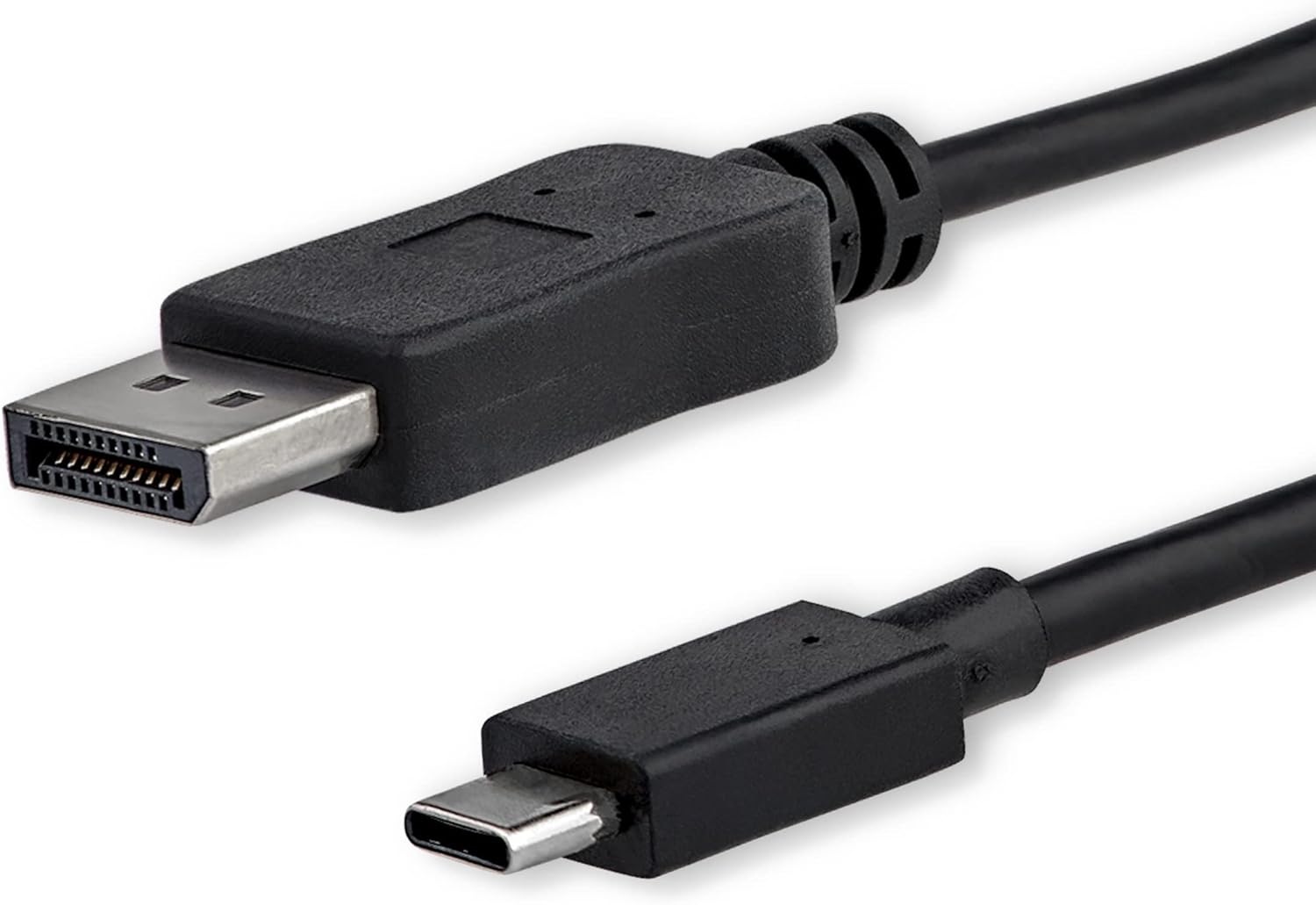Amazon.com: StarTech Cabo USB-C para DisplayPort 3.3 ft (1 m) - Adaptador de Vídeo USB Tipo-C para DP - 4K 60Hz - Preto : Eletrônicos