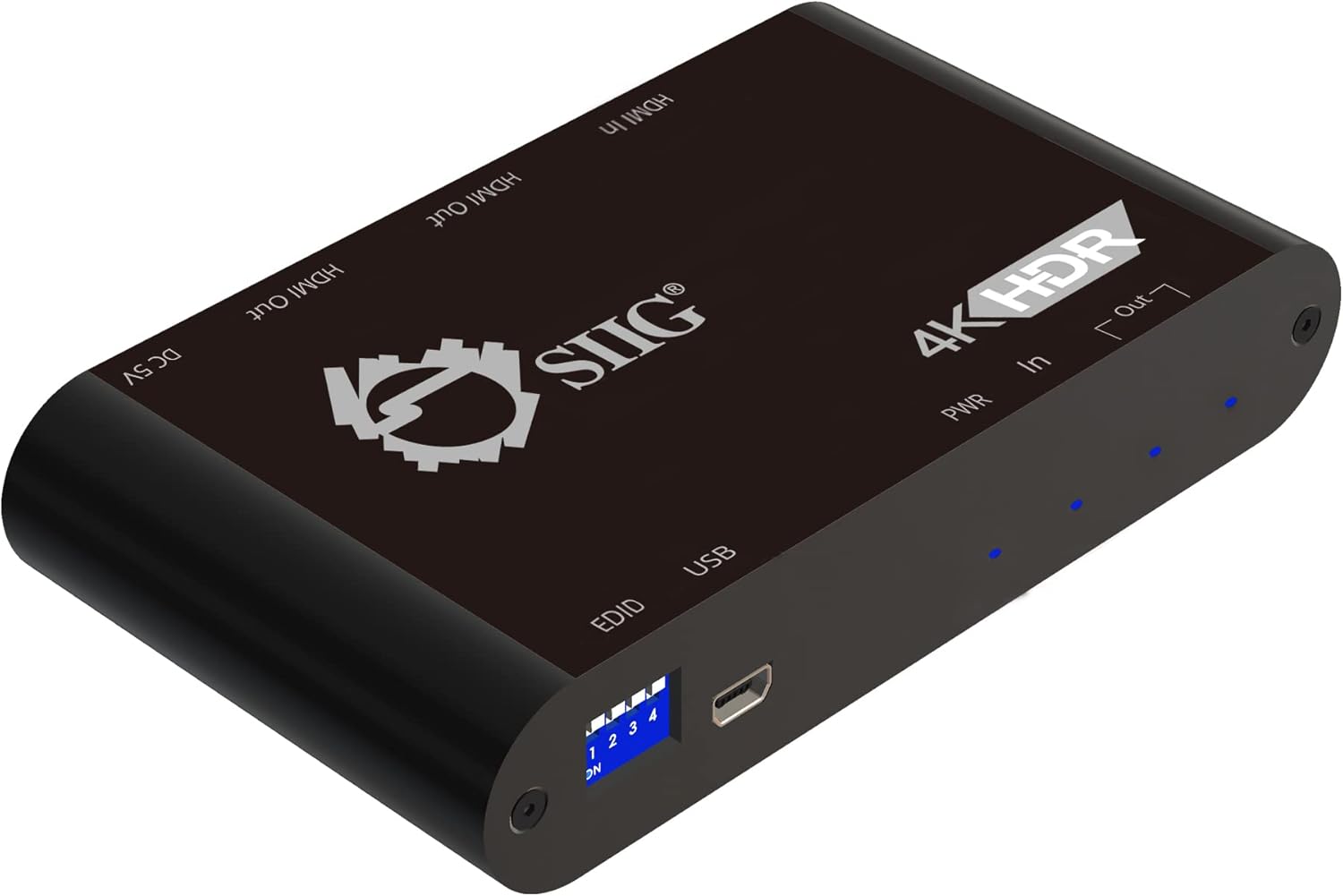Amazon.com: SIIG 4K 1x2 HDMI 2.0 Splitter with HDR, 4K@60Hz 4:4:4, 18Gbps, Auto Downscaler 1080p, EDID, Audio Extractor, 1 in 2 Out, TAA Compliant (CE-H22X11-S1) : Electronics
