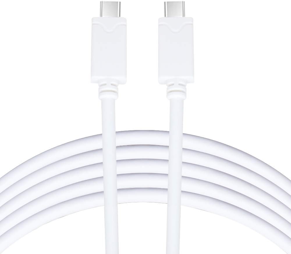 Amazon.com: 20ft USB C to USB C Cable - Extra Long USB Type C - Compatible with Samsung, iPad Pro, Android Devices, Camera Tethering and More (White) : Electronics
