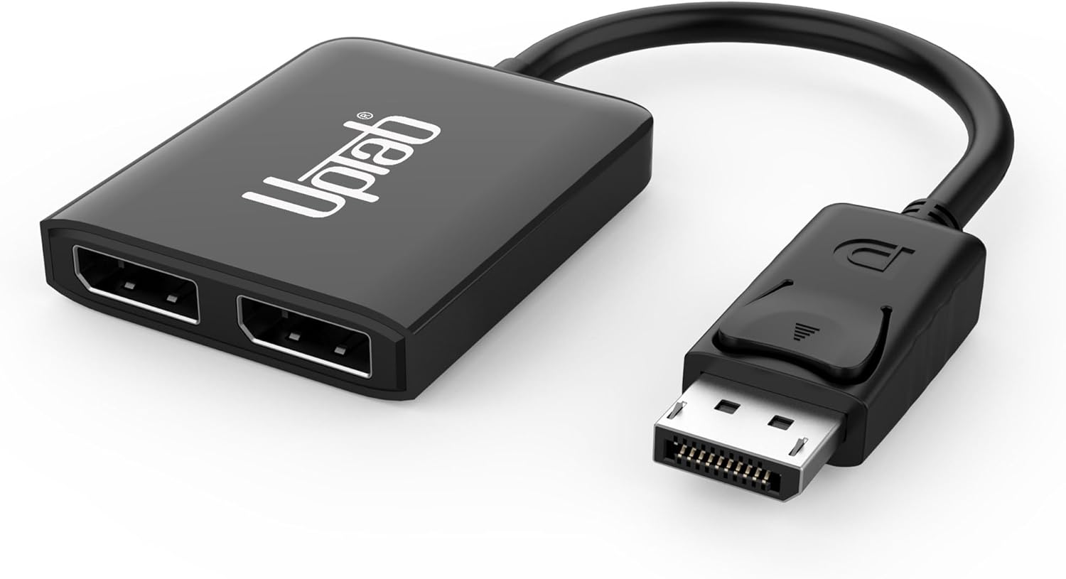 Amazon.com: uptab DisplayPort to Dual DisplayPort Adapter 8K Multi Monitor Splitter, Converter Multi-Stream Transport (MST) Hub, DP to 2X DP : Electronics