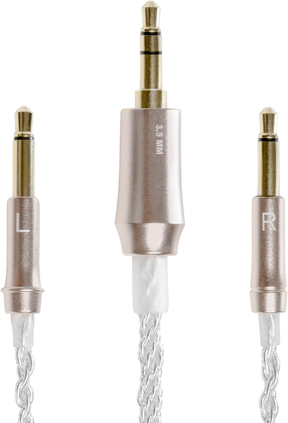 Amazon.com: Meze Audio Mono 3.5mm Silver-Plated Headphone Cable - 3.9ft. : Electronics