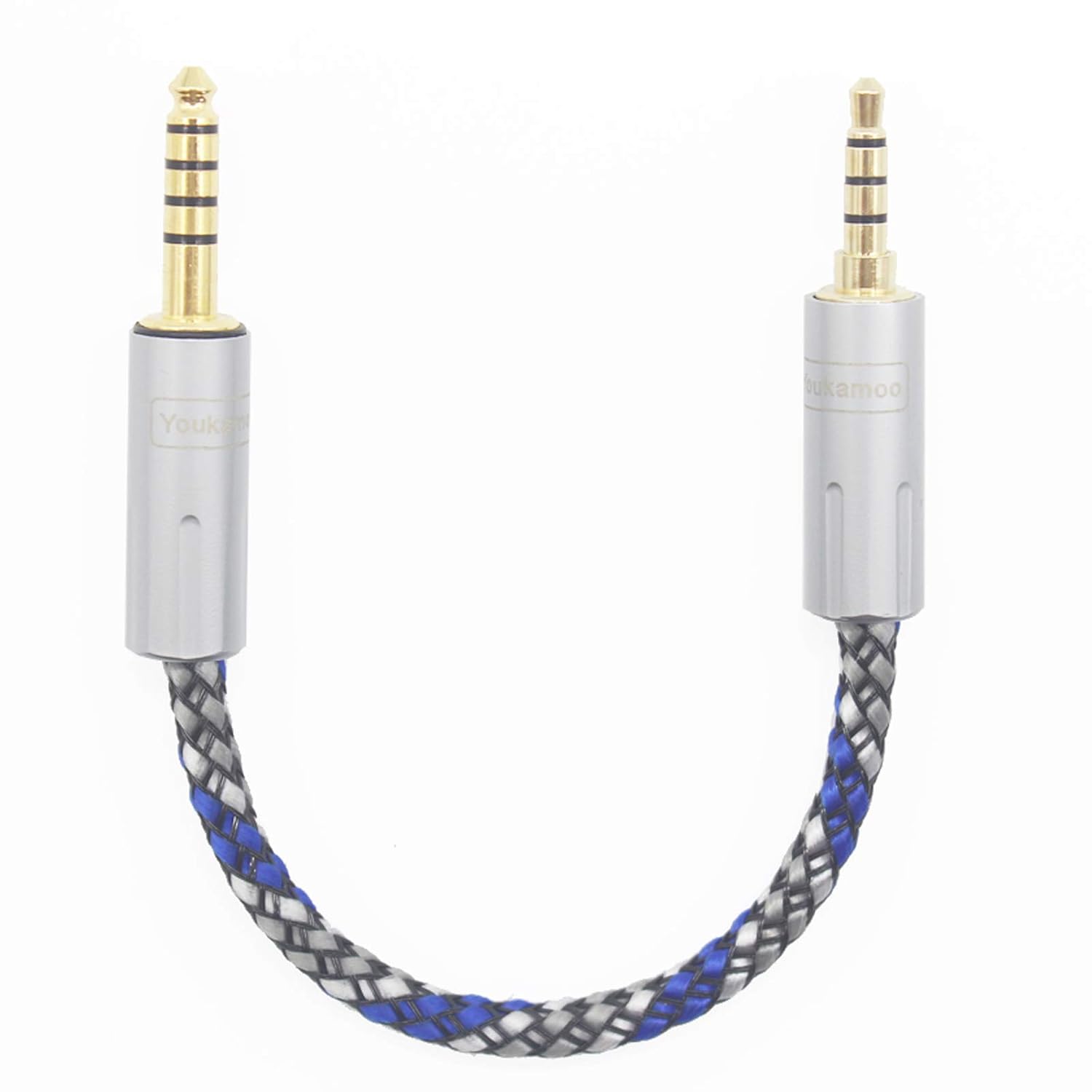 Amazon.com: 3.5mm Balanced Male to 4.4mm Balanced Male 8 Core Silver Plated Headphone Adapters Cable Silver Plated Aux Cable in Box 3.5mm to 4.4mm : Electronics