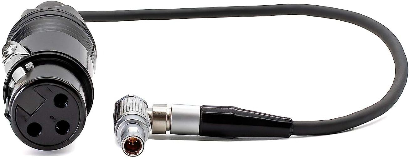 Amazon.com: KONDOR BLUE | 5 Pin LEMO to XLR Audio Cable for Alexa Mini/RED Raptor/Z CAM | Connect a Microphone or Other Audio Equipment to Your cine Cameras | Black : Musical Instruments