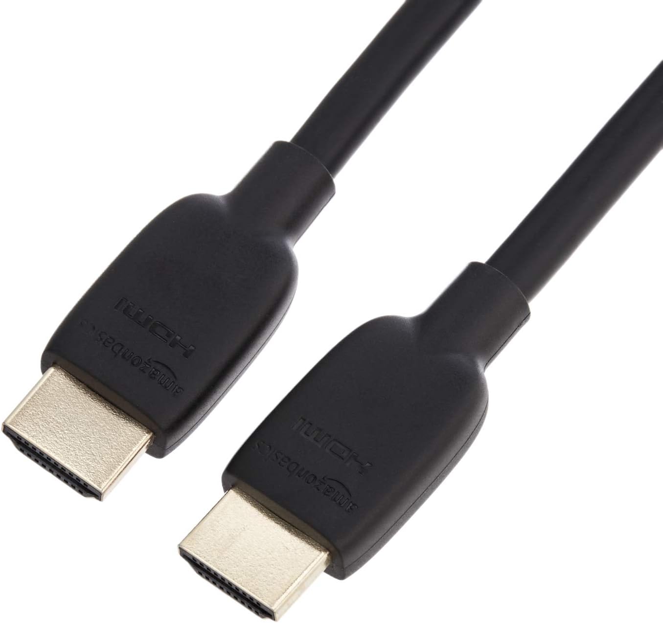 Amazon.com: Amazon Basics Ultra High Speed HDMI 2.1 Cable, 48Gbps, 8K@60Hz 4K@120Hz Certified, 10 Feet, Compatible with PS5/Xbox/TV/Monitor, Black : Electronics
