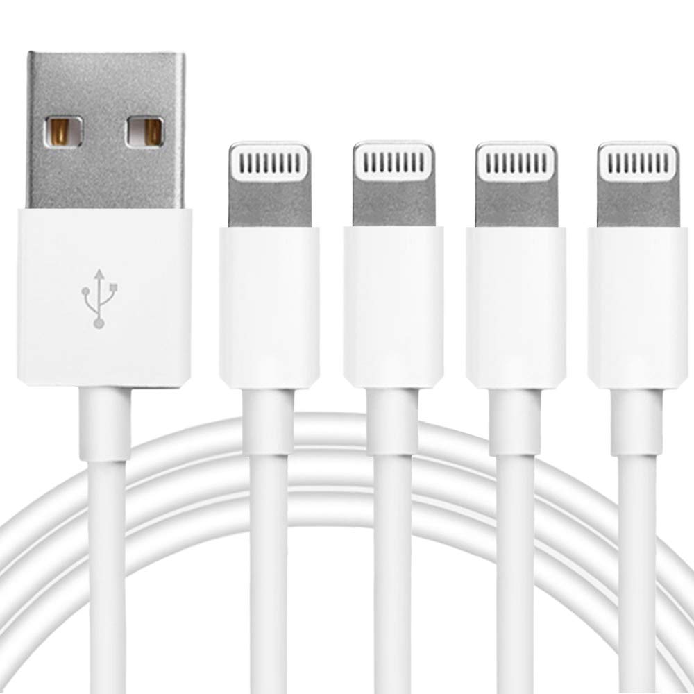 Amazon.com: 4Pack Original Apple MFi Certified Charger Lightning to USB Charging Cable Cord Compatible iPhone 14/13/12/11 Pro/11/XS MAX/XR/8/7/6s Plus,iPad Pro/Air/Mini,iPod Touch (3.3ft) : Electronics