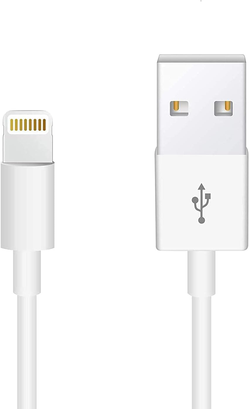 Amazon.com: Apple Original Cable [Apple MFi Certified] Lightning to USB Cable Compatible iPhone 13/12/11 Pro Max/XS MAX/XR/XS/X/8/7/Plus/6S iPad AirPods,iPod Touch (1M/3.3FT) Original Certified - White : Electronics