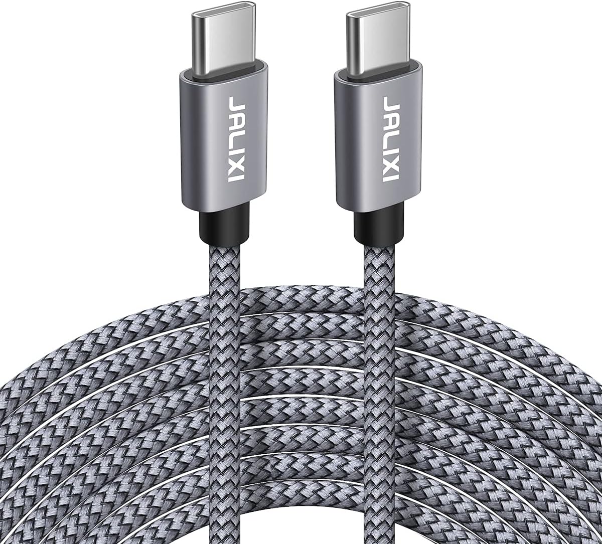 Amazon.com: 20FT USB C to USB C Cable, Extra Long USB C Cable Fast Charging, 60W Type C Charger Cord (Charge Only) for iPhone 16/15 Pro Max Plus, for iPad/MacBook, for Samsung Galaxy/Pixel/Switch/Camera & More : Electronics