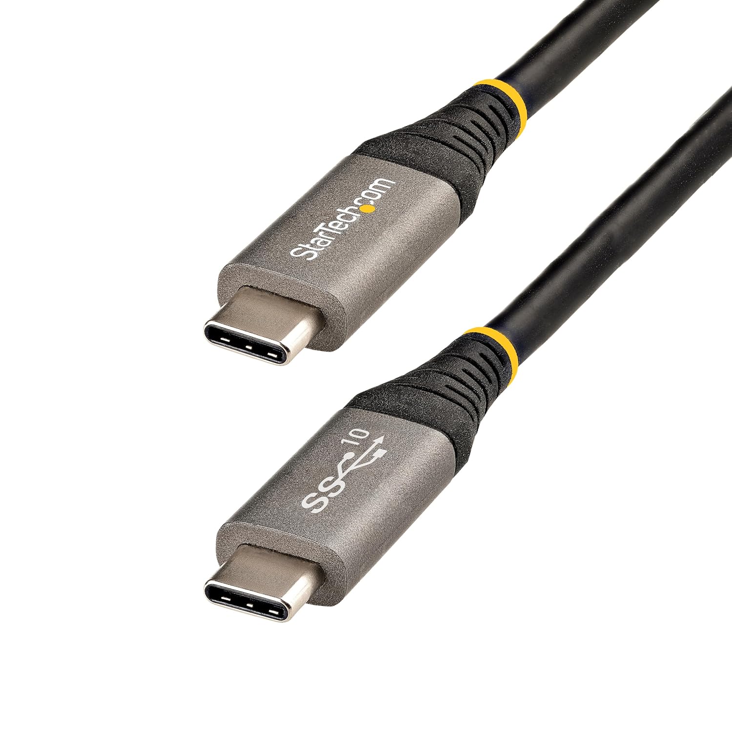 Amazon.com: StarTech.com 3ft (1m) USB C Cable 10Gbps - USB-IF Certified USB-C Cable - USB 3.2 Gen 2 Type-C Cable - 100W (5A) Power Delivery Charging, DP Alt Mode - USB C to C Cord - Charge & Sync (USB31CCV1M) : Industrial & Scientific