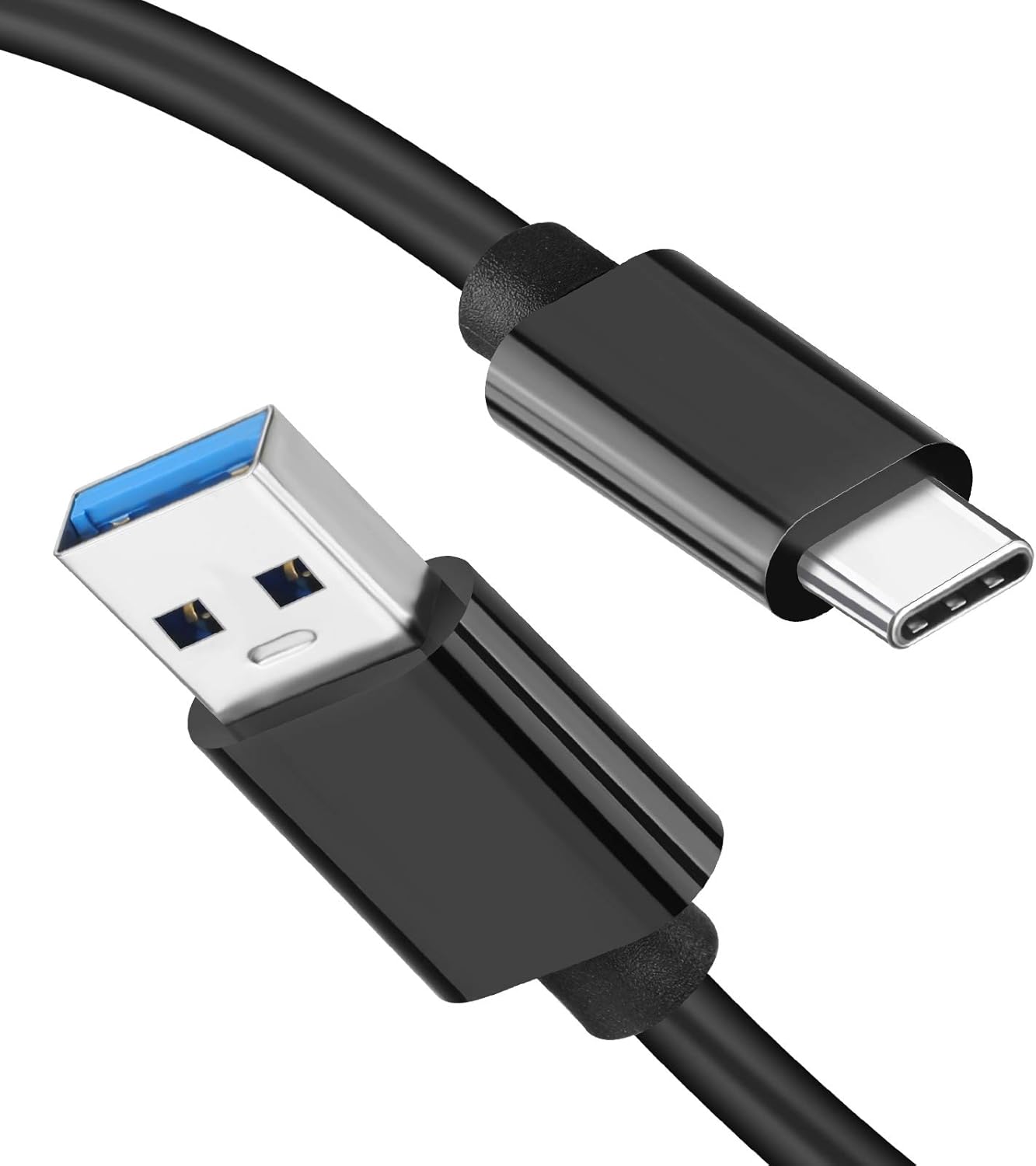 Amazon.com: LDLrui USB CからUSB A 3.1 Gen 2 データケーブル、0.5フィート、1個入り、ブラック | 10Gbpsデータ転送、60W 3A急速充電対応の短いUSB C SSDケーブル、Samsung T7、SanDiskポータブルSSD用交換コード : エレクトロニクス