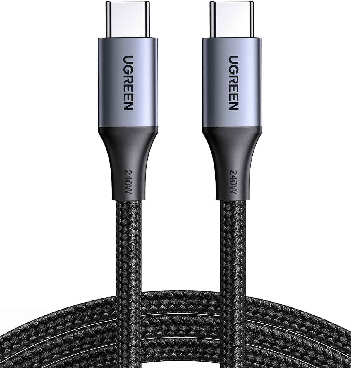 Amazon.com: UGREEN 240W USB C to USB C Cable, Fast Charging USB C Cable for iPhone 17 Pro Max/16, Samsung Galaxy S25/S24, MacBook Pro/Air, iPad Pro/Air/Mini, Dell XPS, 6.6FT : Electronics