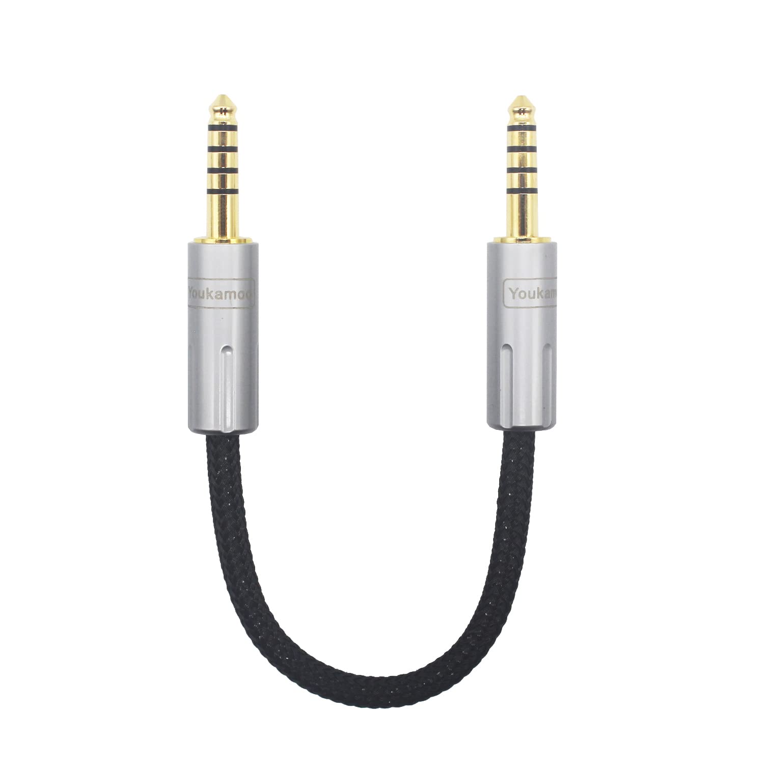 Amazon.com: Youkamoo 4.4mm to 4.4mm Balanced Audio Cable 8 Core Silver-Plated Male to Male Balanced Adapter Cord for Headphones Amp, DAC, and Home Audio Systems : Electronics