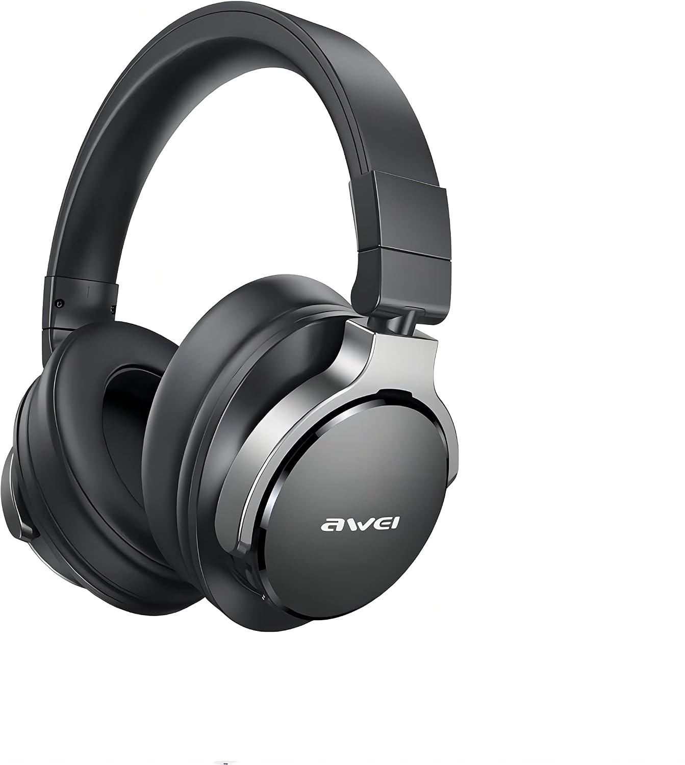 Amazon.com: AWEI A710BL ANC Aktywne Słuchawki z Redukcją Szumów Bluetooth 5.0, Słuchawki Stereo, Przełączanie Bezprzewodowe i Przewodowe, Wysoka Jakość Dźwięku Stereo, Efekt Głębokiego Basu, Jasne Połączenia (Czarny)