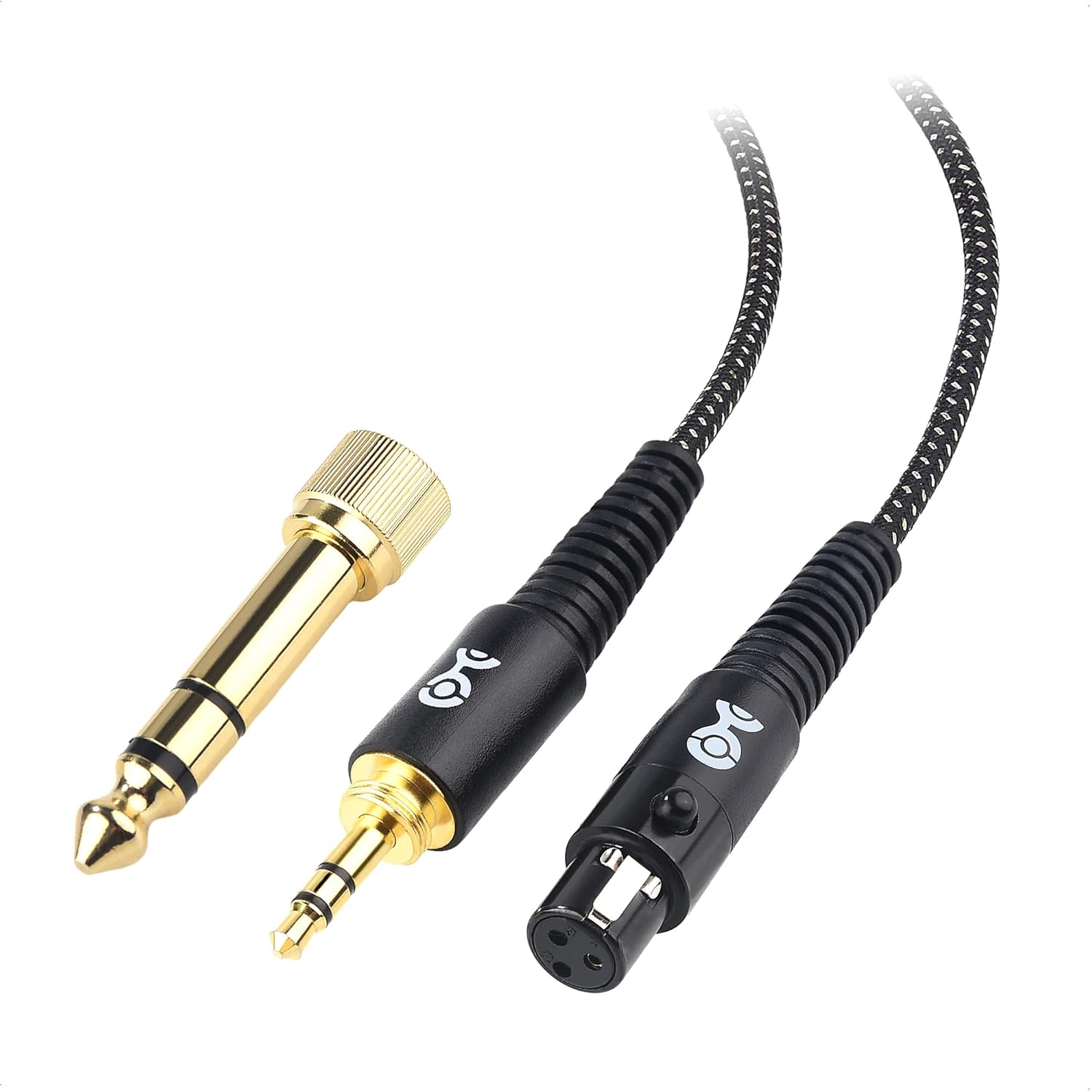 Amazon.com: Cable Matters Premium Braided 3.5mm to Mini XLR Headphone Cable 4 ft - Compatible with Beyerdynamic DT 1770 Pro, DT 1990 Pro, AKG K240, K182, K175, K182, K245, K371, and Q701 Headphones : Electronics