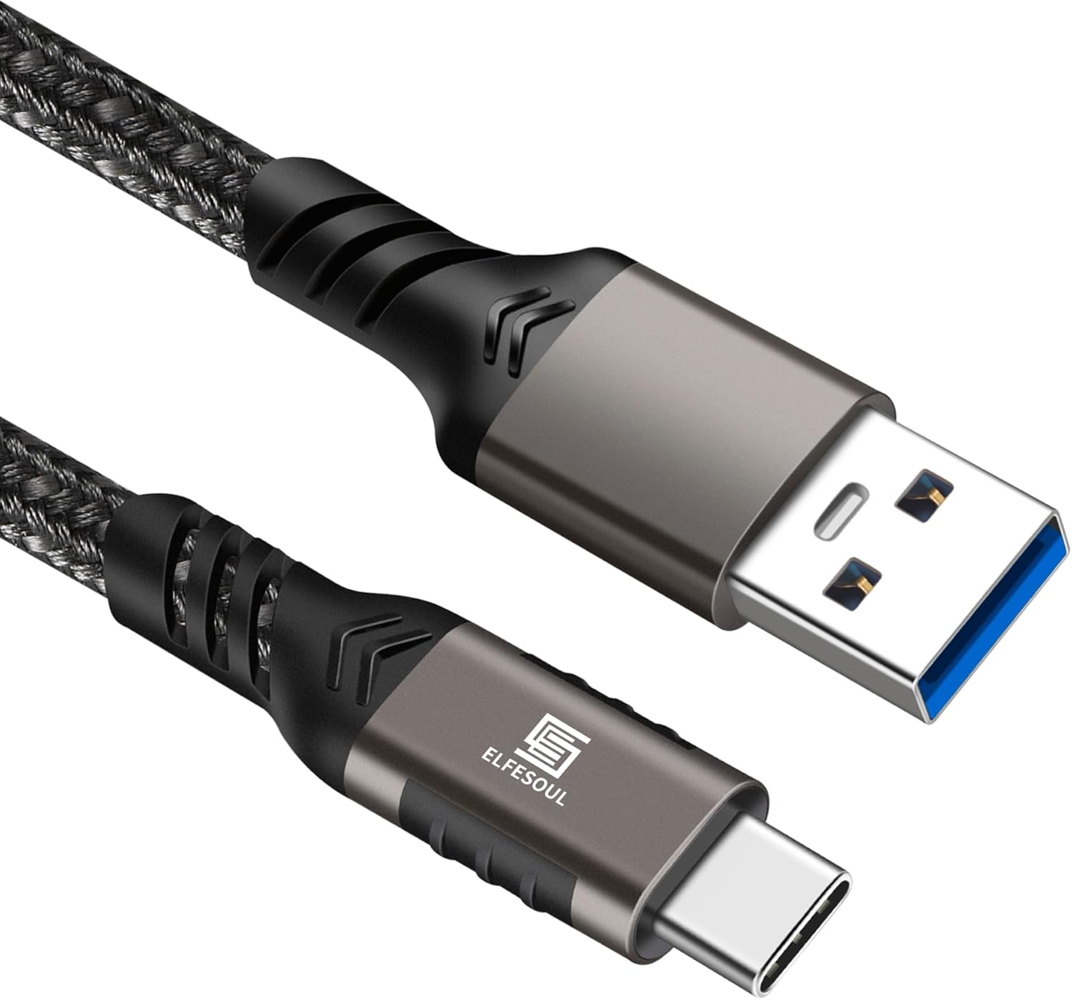 Amazon.com: USB C Cable 10ft, USB-A to USB-C Cable USB 3.1 USB 3.2 Gen2 10Gbps Data Charger Cord for Samsung Galaxy S24 S23 S22 S21 S20 S10 S9 S8+, Android Auto USB Cord and iPhone 15/15 Pro, Nylon Braided. : Electronics