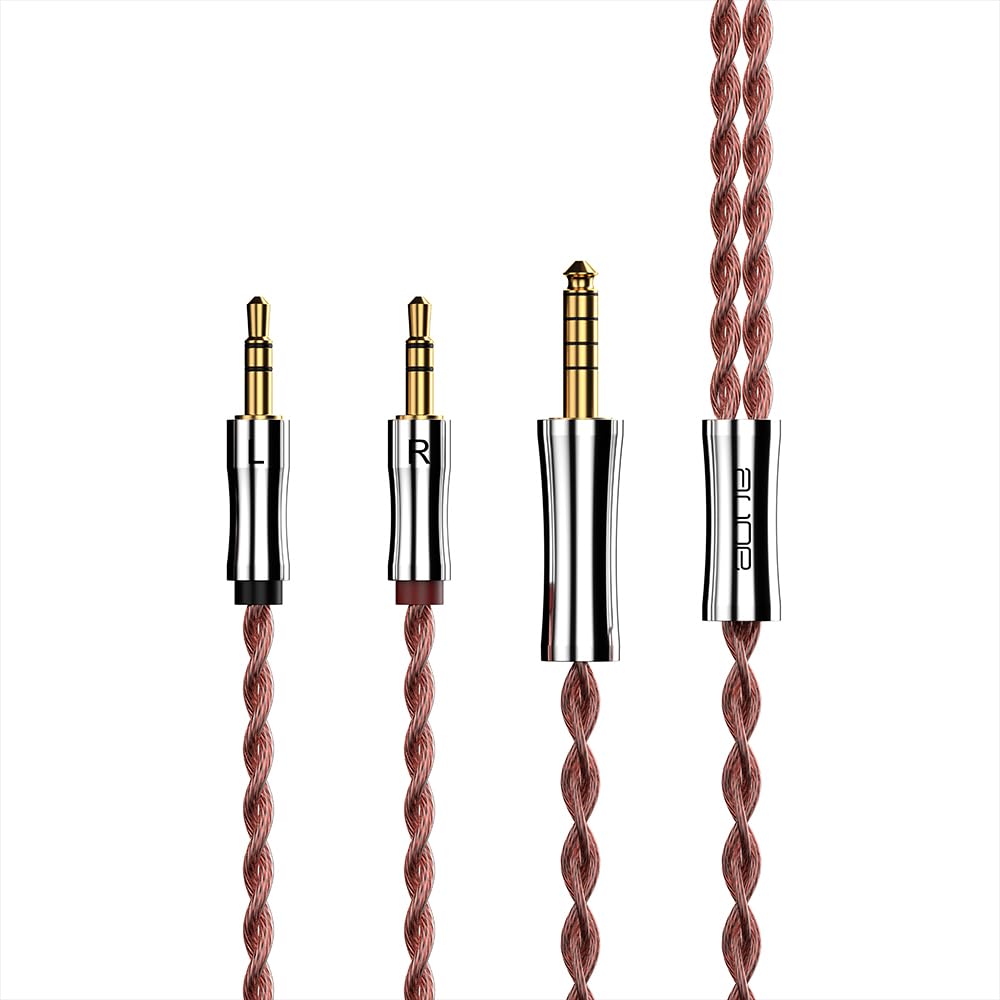 Amazon.com: Aune AR3 4.4mm Balanced Headphone Cable, TRS, 6N OCC, Litz Type2, 56-core : Electronics