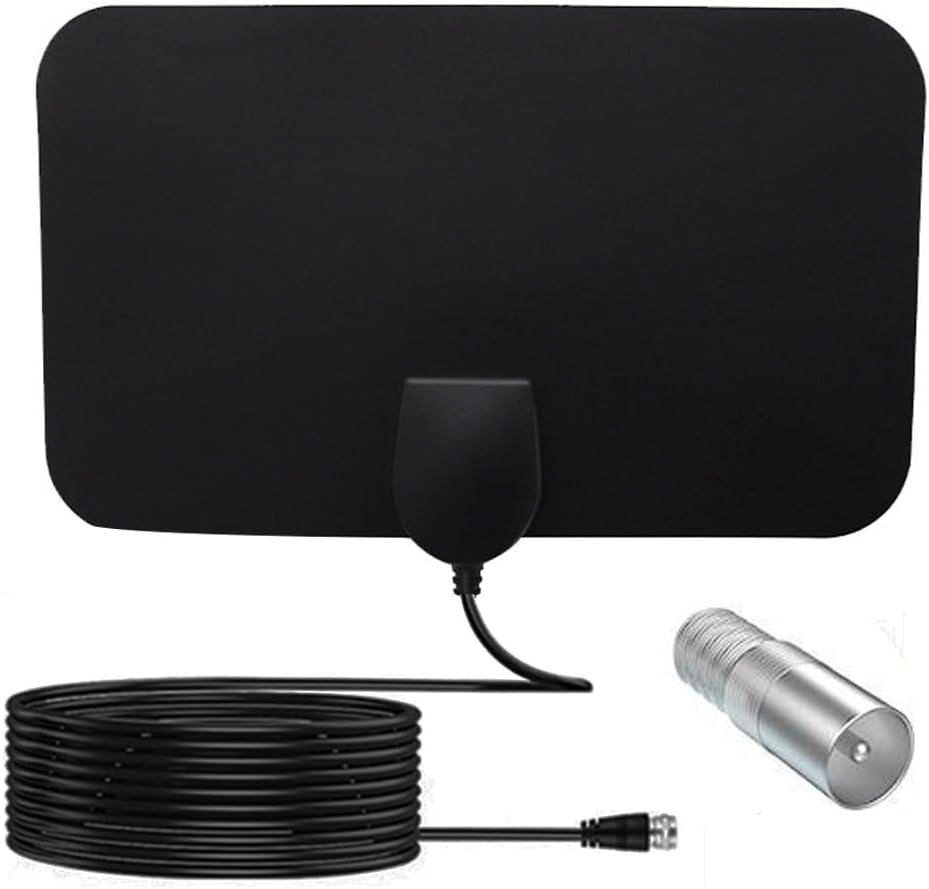 Amazon.com: Antene TV, Antenă Digitală HD pentru Smart TV Interior, Recepție Semnal 360° - Antenă TV Digitală pentru Canale Locale - Suport 4K 1080p pentru Toate Tipurile de HDTV Digitale
