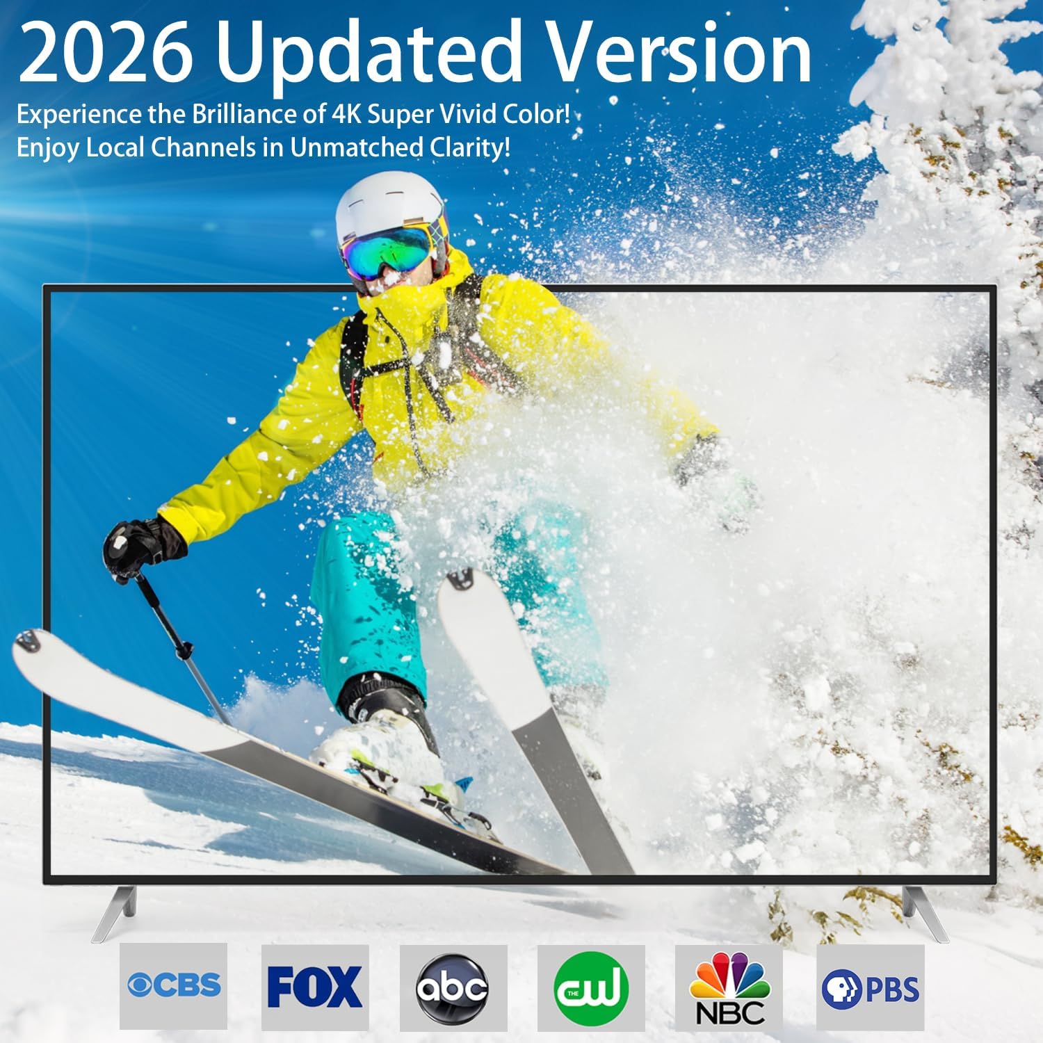 Amazon.com: Antenă TV Digitală 2024 cu Bază Magnetică Puternică, Recepție 360° și pe Distanțe Mari pentru Canale Locale, Instalare Ușoară (5.5 in)