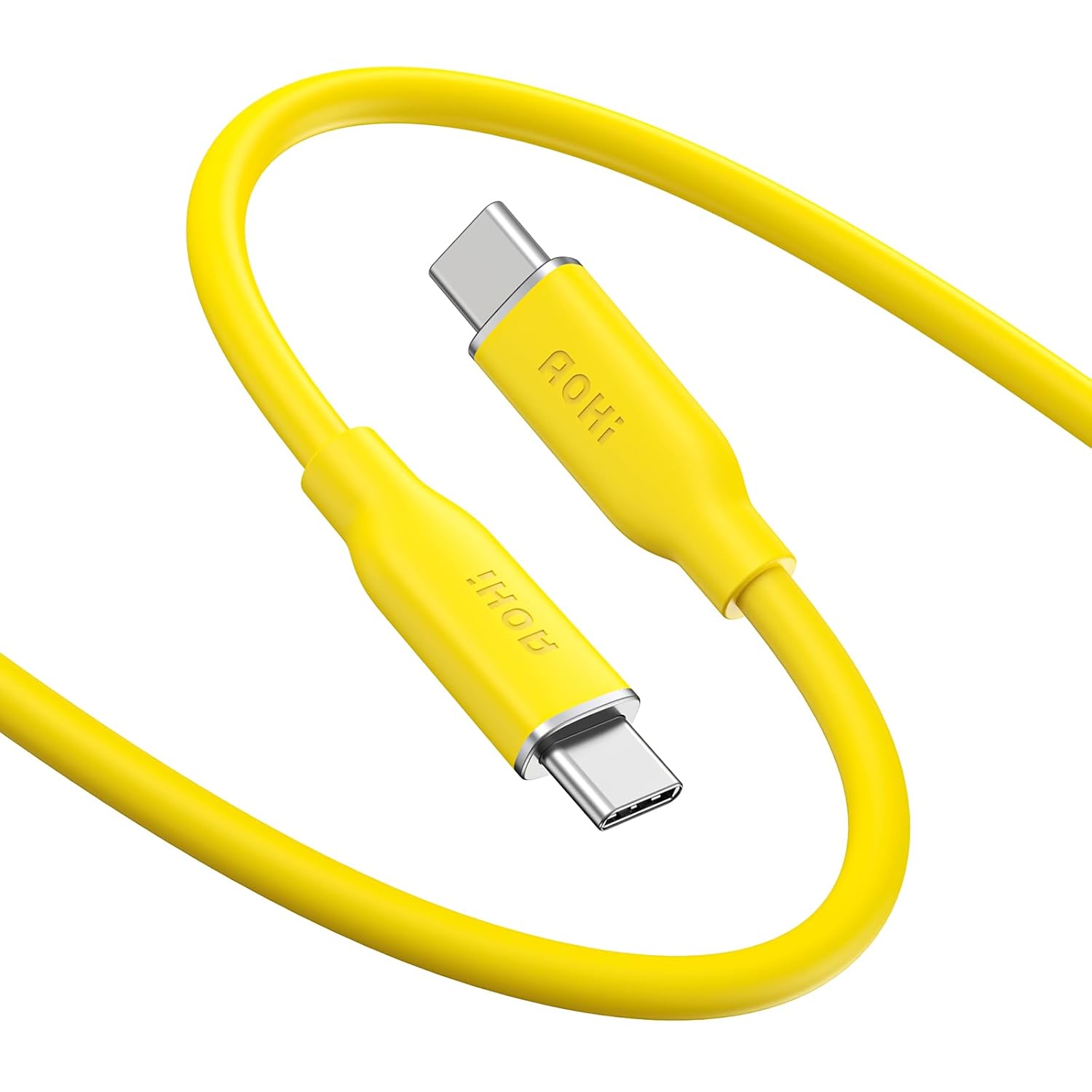 Amazon.com: AOHI 140W USB C to USB C Cable PD 3.1 Type C Fast Charging Cable Fast Charge for MacBook Pro, iPhone 15 Pro Max Plus, iPad Pro/Air, Galaxy S23Ultra, Pixel, Switch, 3.3ft, Yellow : Electronics