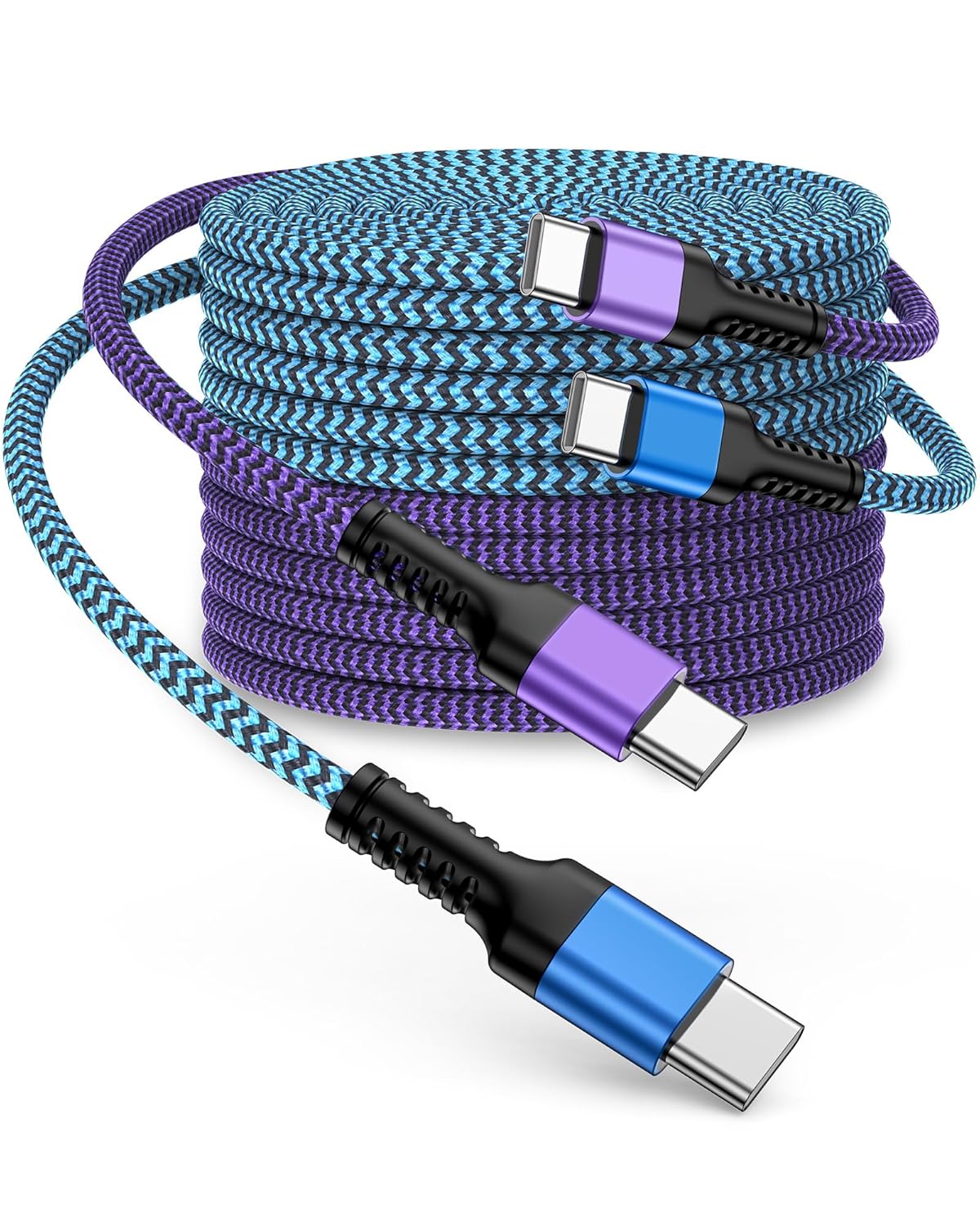 Amazon.com: iPhone 15/16/17 Fast Charger Cable 10ft, Extra Long Braided Type C to C Power Cord Fast Charging for Apple iPhone 17/17e/16 Pro Max/16e/15/15Pro Max/15, iPad Pro Air Mini, Galaxy S26/S25, Pixel 10Pro : Electronics