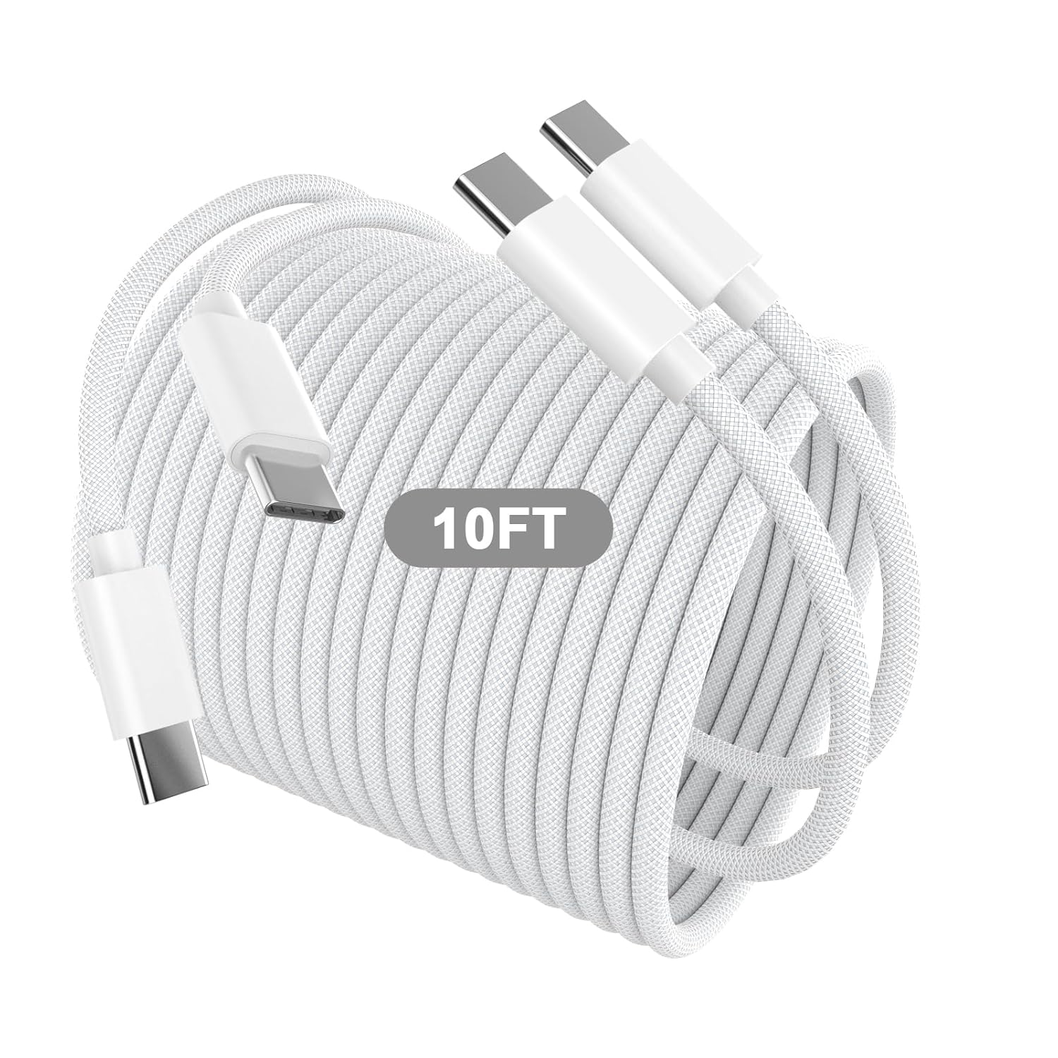 Amazon.com: USB C to USB C Cable Fast Charging for iPhone 16 15, 2 Pack 10FT Long iPhone 16 Charging Cord 60W Type C Charger Cable Compatible with iPhone 16/16 Plus/16 Pro/16 Pro Max/15/15 Plus/15 Pro/15 Pro Max : Electronics