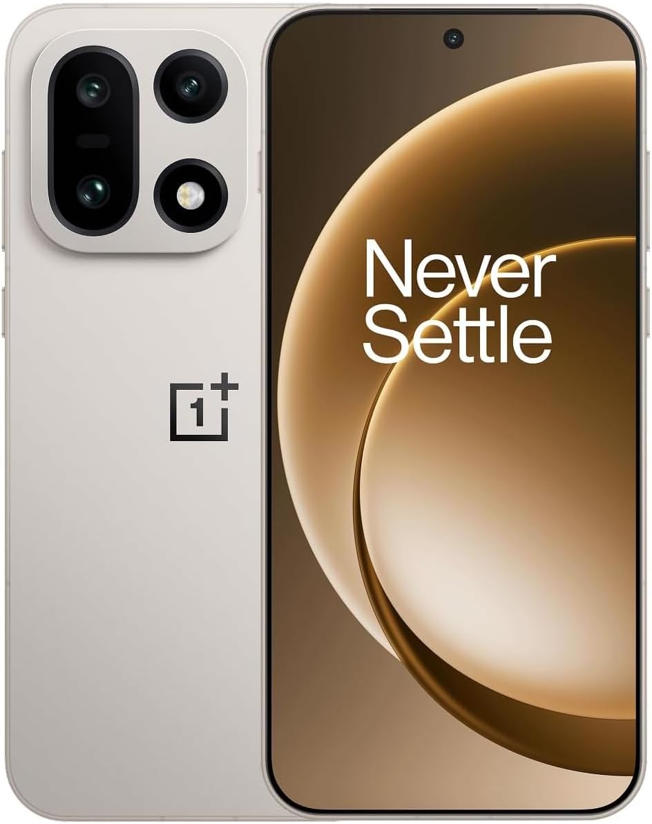 Amazon.com: OnePlus 15, 16GB RAM + 512GB Storage, Dual-SIM, Unlocked Android Smartphone, Snapdragon 8 Elite Gen 5, 7300mAh Battery, Sand Storm : Cell Phones & Accessories